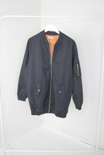 Load image into Gallery viewer, Maverick Oversized Bomber Jacket