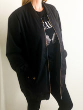 Load image into Gallery viewer, Maverick Oversized Bomber Jacket