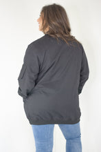 Load image into Gallery viewer, Maverick Oversized Bomber Jacket