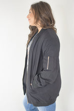 Load image into Gallery viewer, Maverick Oversized Bomber Jacket