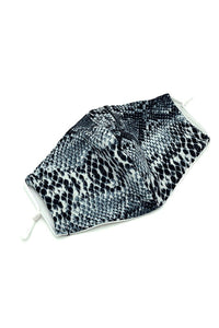 Snake Print Adult Mask