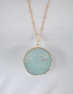 Dani Stone Pendant Necklace