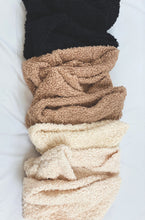 Load image into Gallery viewer, Brown Teddy Fur Infinity Scarf
