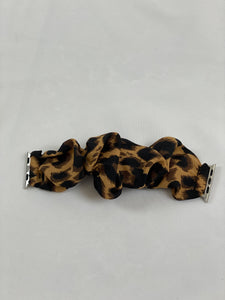 Leopard Scrunchie Watchband