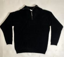 Load image into Gallery viewer, Jet Black Knit Sweater
