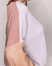 Load image into Gallery viewer, Spring Fling Color-Block Sweater
