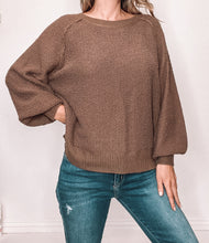 Load image into Gallery viewer, Mocha Love Knit Sweater
