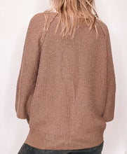 Load image into Gallery viewer, Mocha Love Knit Sweater
