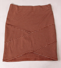 Load image into Gallery viewer, Criss Cross Mini Skirt Terracotta
