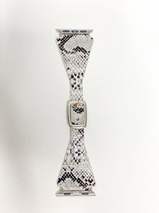 WhiteSnake Apple Watchband