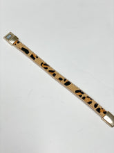 Load image into Gallery viewer, Leopard Faux Fur Cuff Bracelet
