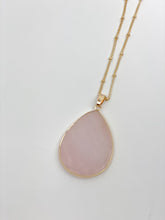 Load image into Gallery viewer, Milly Teardrop Stone Pendant Necklace
