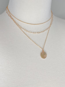 Renee Coin Charm Necklace