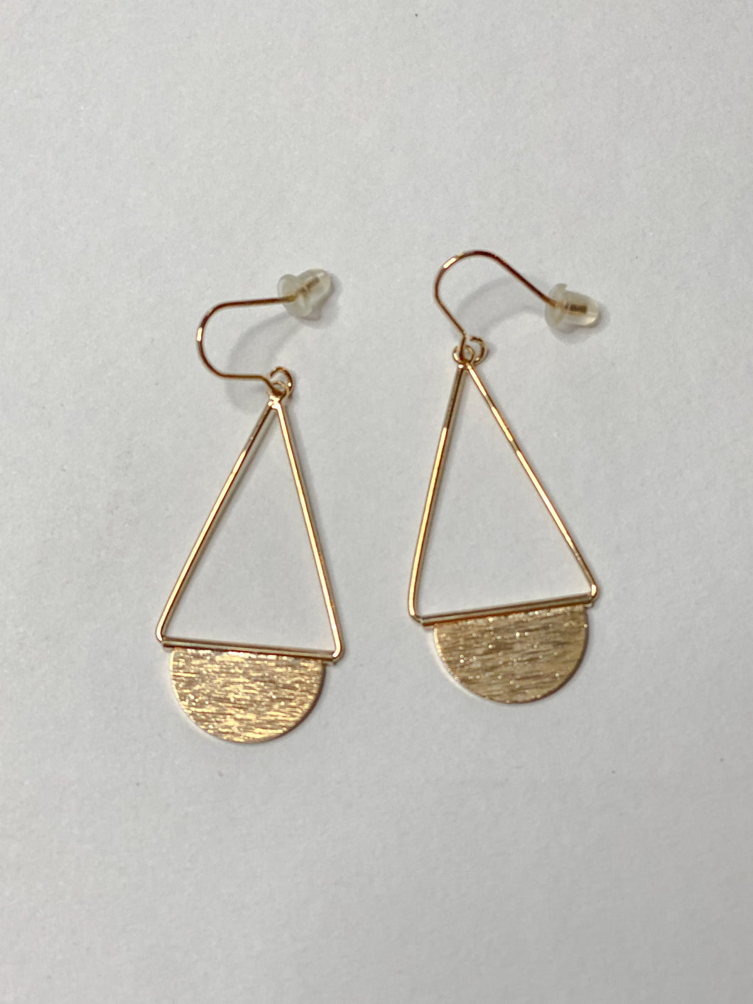 Gold Geo Earrings